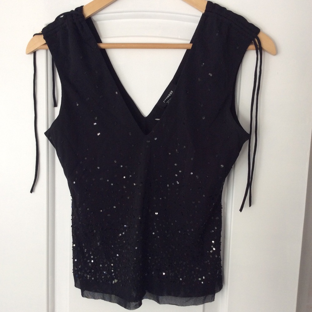 Adorable express sequin tank